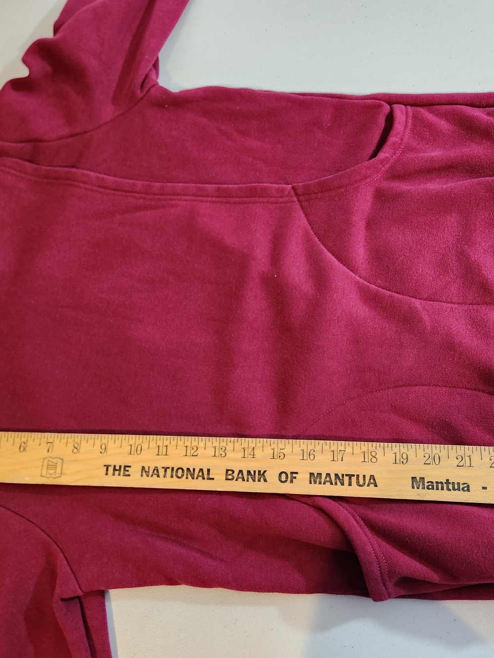 Latched Mama Burgundy Wine Red Pullover Hoodie Breastfeeding Nursing Autumn Cozy - Picture 6 of 6